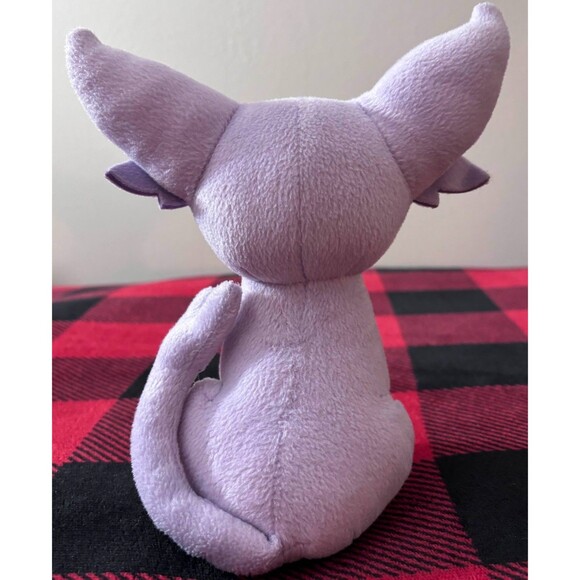 2016 Tomy Espeon Pokemon Plush 8" Stuffed Animal Toy Doll Cute Nintendo - Picture 3 of 7